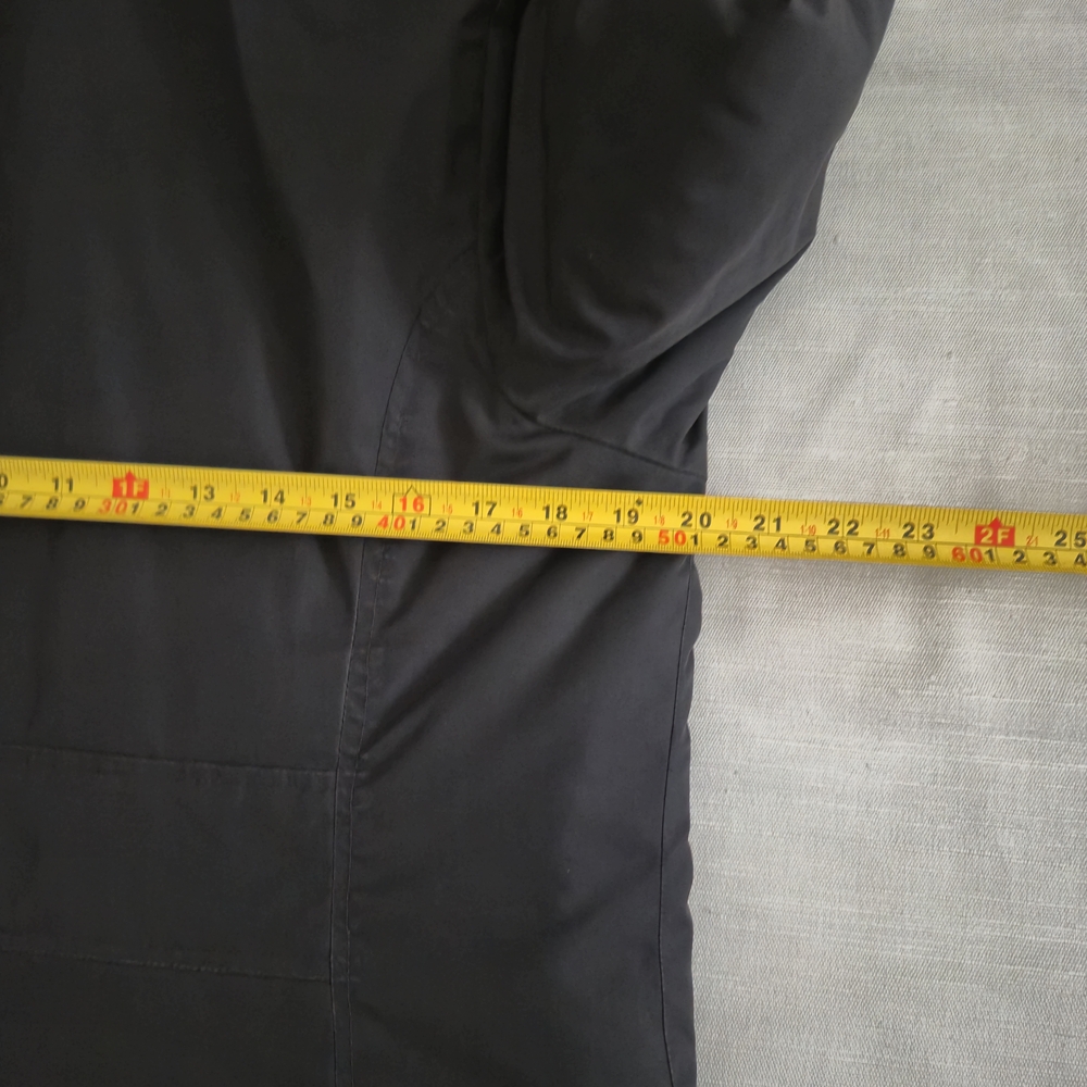 KANUK Parka,Black Hooded Winter Coat, Mid Lengthwith Bonus Kanuk Scarf,  S Large - Picture 8 of 12